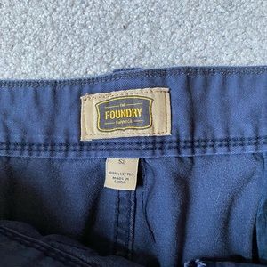 Big mens Cargo shorts navy blue